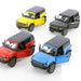 KiNSMART 2022 Ford Bronco Die-Cast Police Model Car 5-Inch