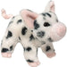 Douglas Leroy Black Spotted Pig Plush Stuffed Animal 7in
