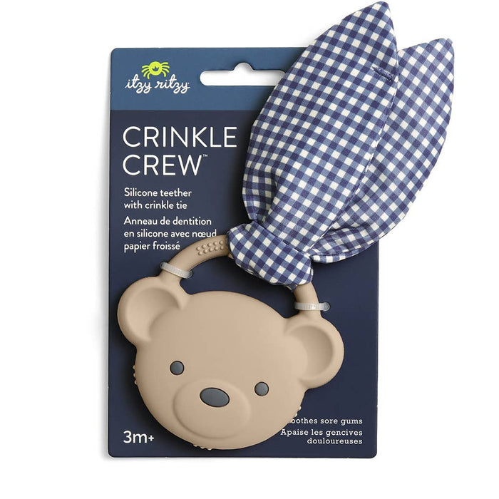 Bear Crinkle Crew Infant Teether
