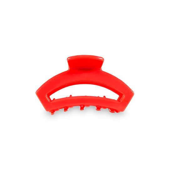 Open Coral Tiny Claw Hair Clip