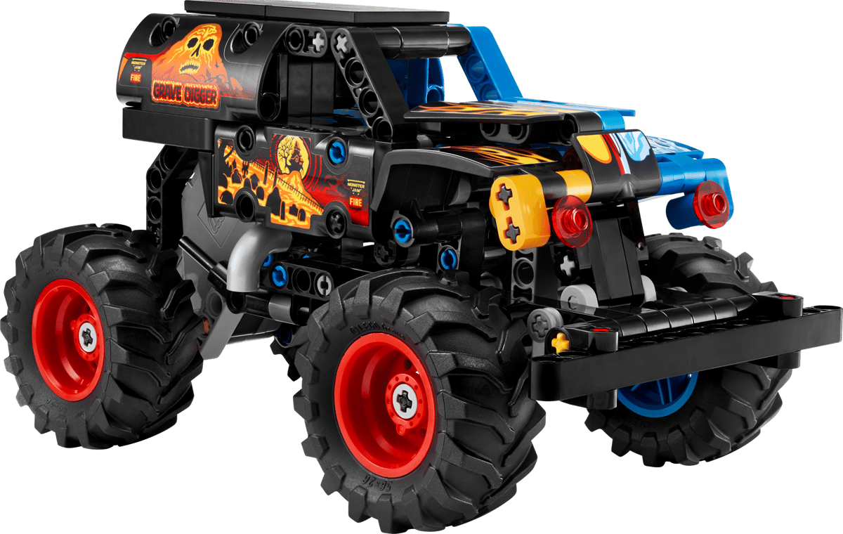 LEGO TECHNIC Monster Jam: Grave Digger and Fire and Ice