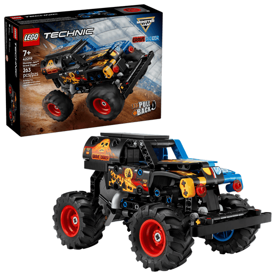 LEGO TECHNIC Monster Jam: Grave Digger and Fire and Ice
