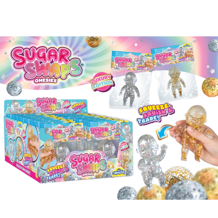Sugar Swaps Onsies Baby- Gold & Silver