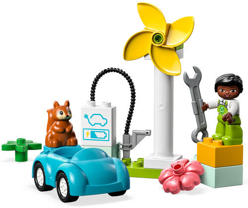 Wind Turbine and Electric Car Duplo LEGO 10985