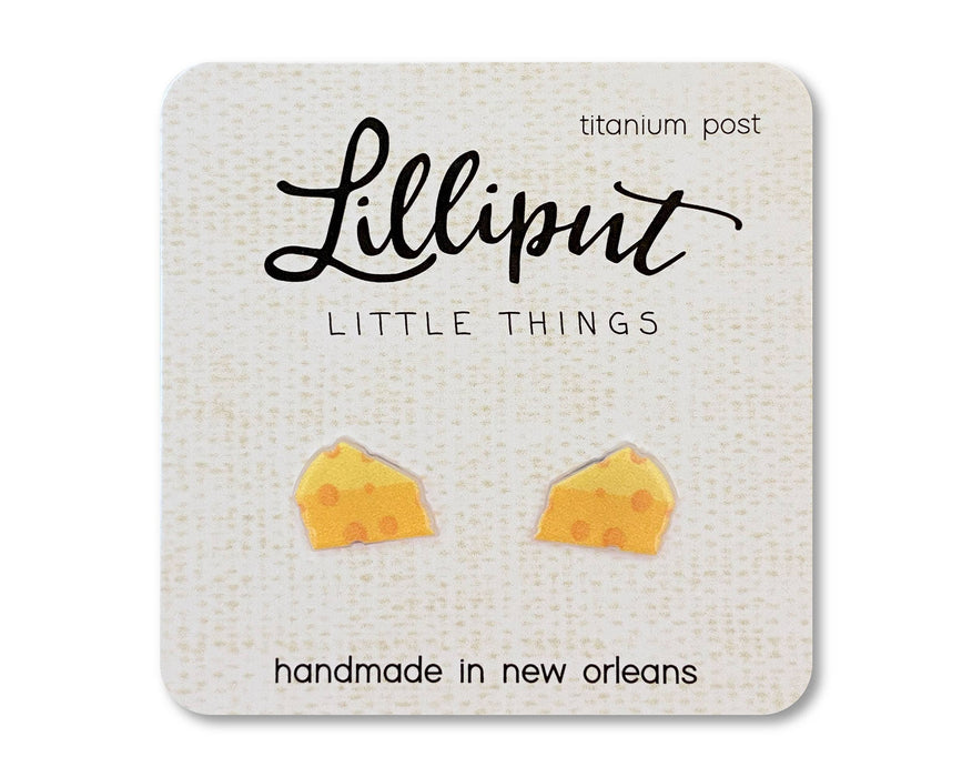 Lilliput Cheese Earrings