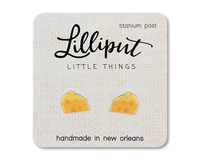 Lilliput Cheese Earrings