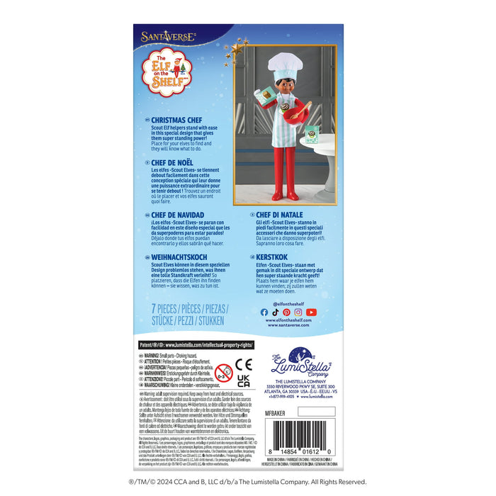 The Elf on the Shelf Magifreez Christmas Chef Costume