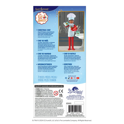 The Elf on the Shelf Magifreez Christmas Chef Costume