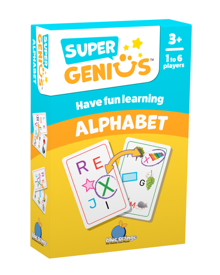 Super Genius Alphabet Flash Cards : The Clever Card Challenge