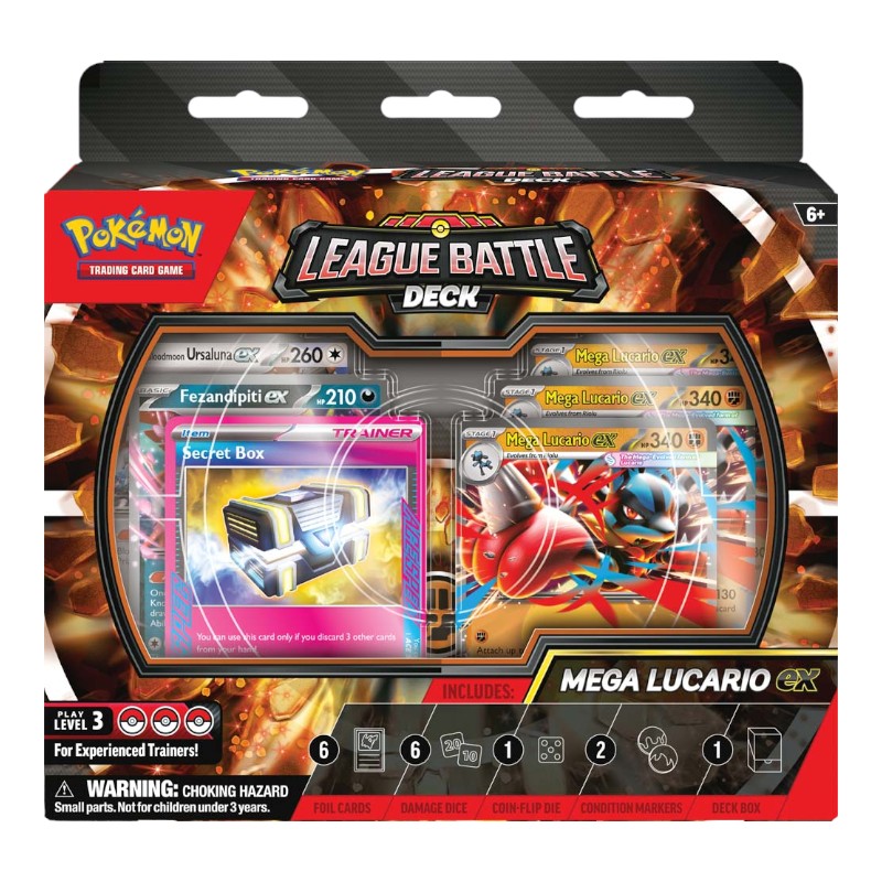 Pokémon TCG Mega Lucario EX League Battle Deck Ready-to-Play Set