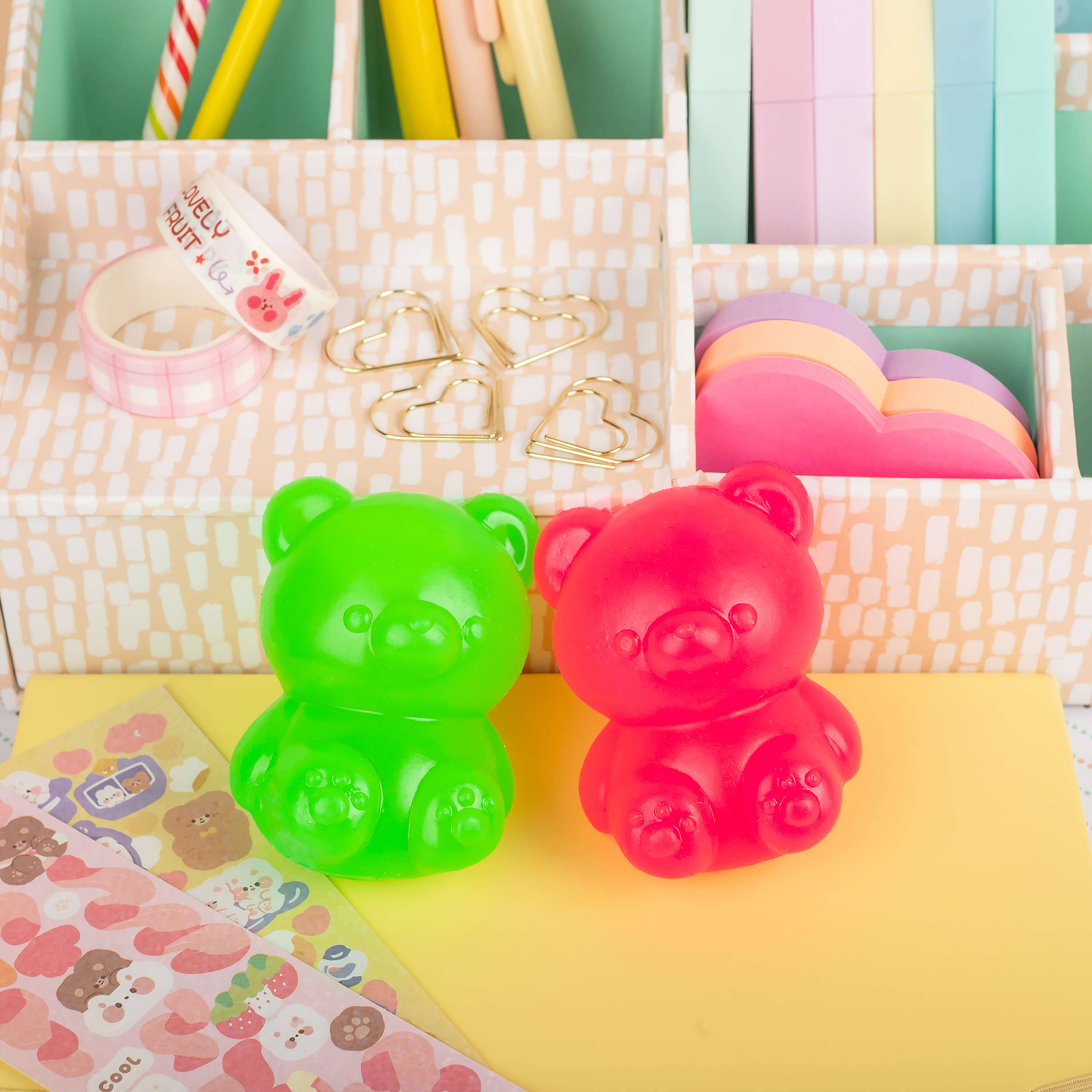 Single Gooshy Mooshy Bear Sensory Toy