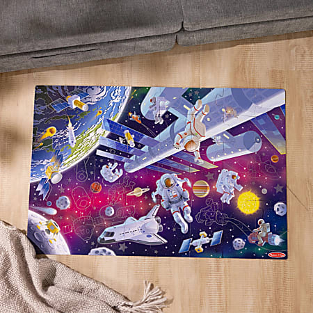 Outer Space Glow Floor Puzzle