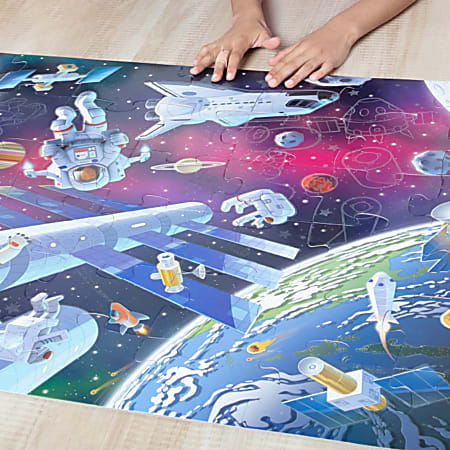 Outer Space Glow Floor Puzzle