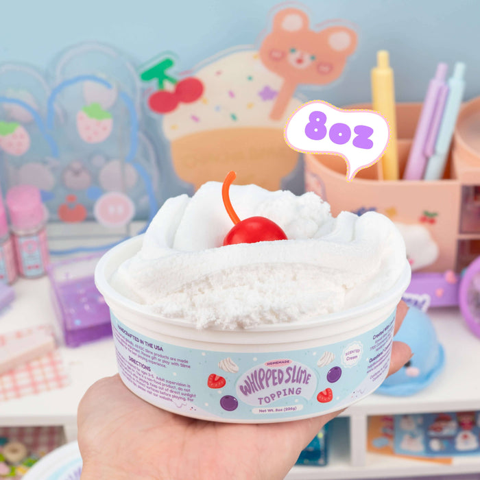 Cool & Slimey Whipped Topping 8 oz for Kawaii Slime