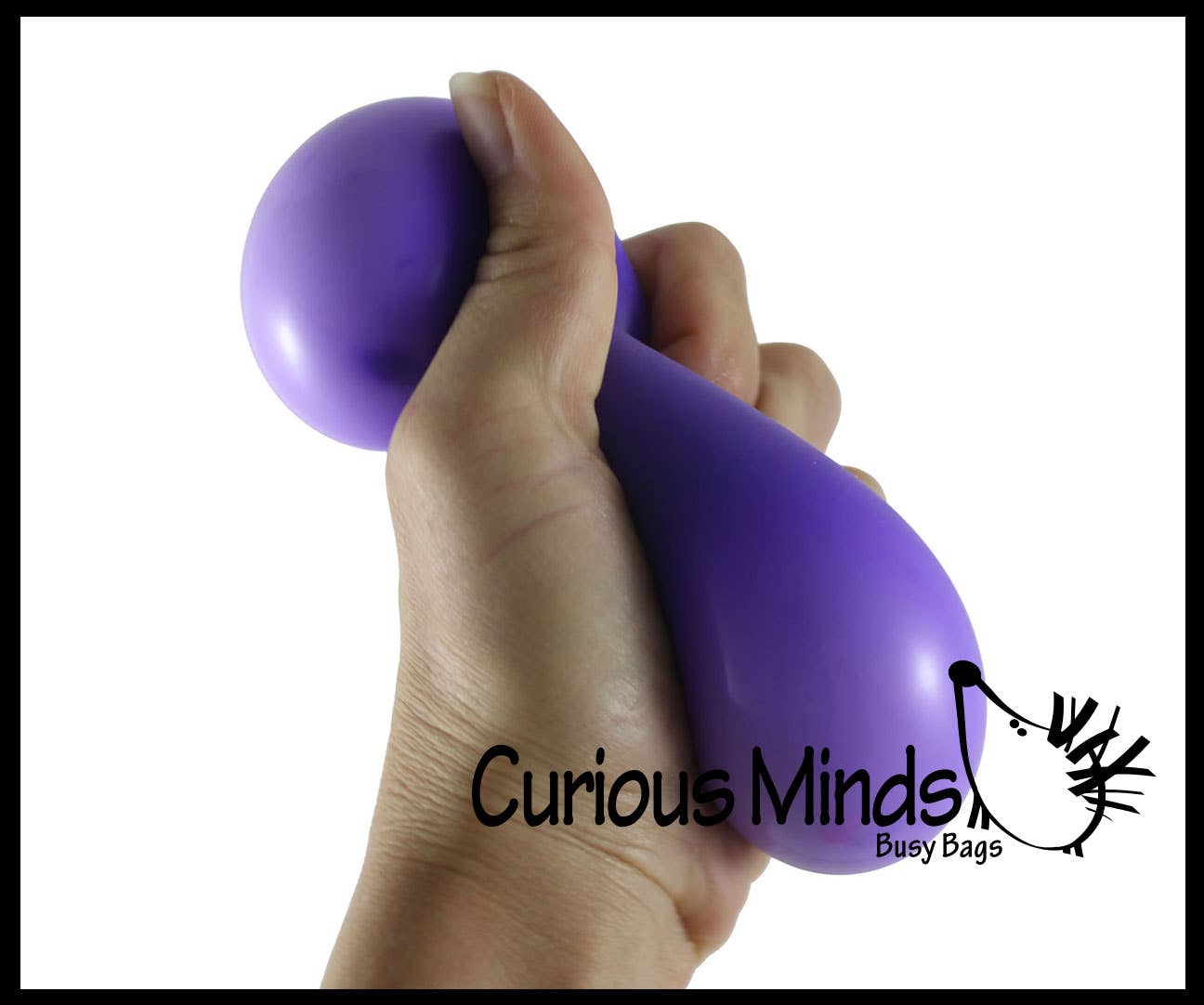 Single large Stretchy Squishy Squeeze Stress Ball - Sensory, Fidget Toy