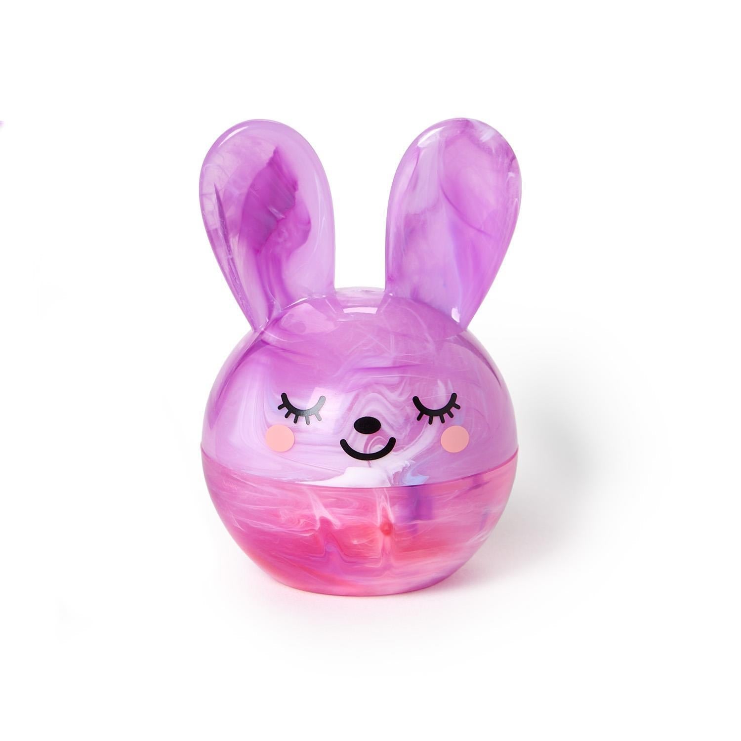 Bunny Kisses Strawberry Marshmallow Scented Pink Lip Balm