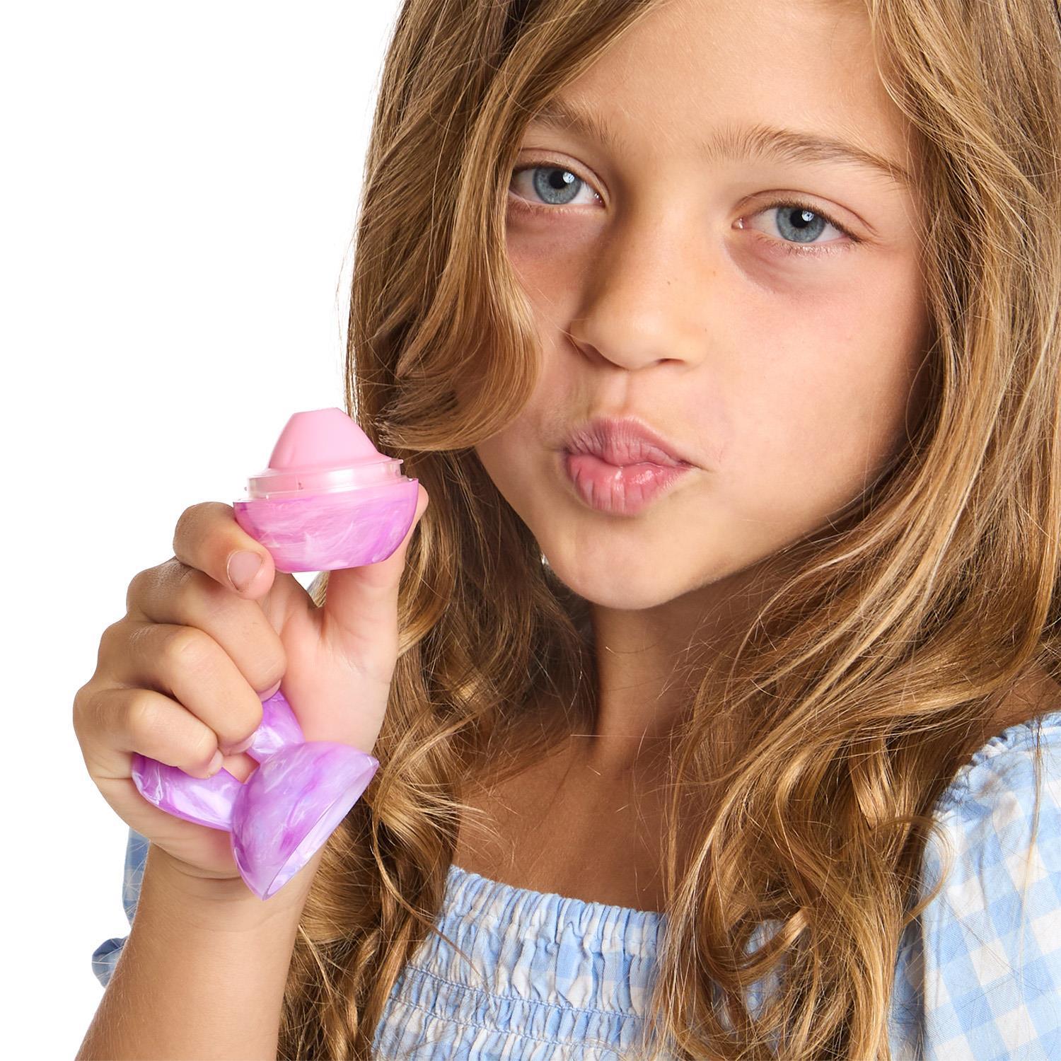 Bunny Kisses Strawberry Marshmallow Scented Pink Lip Balm