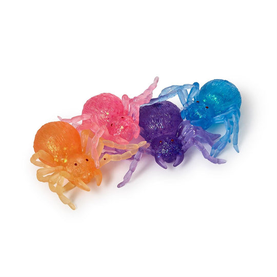 Two's Company Webby 28-Piece Squishy Glitter Spider Toy Refill