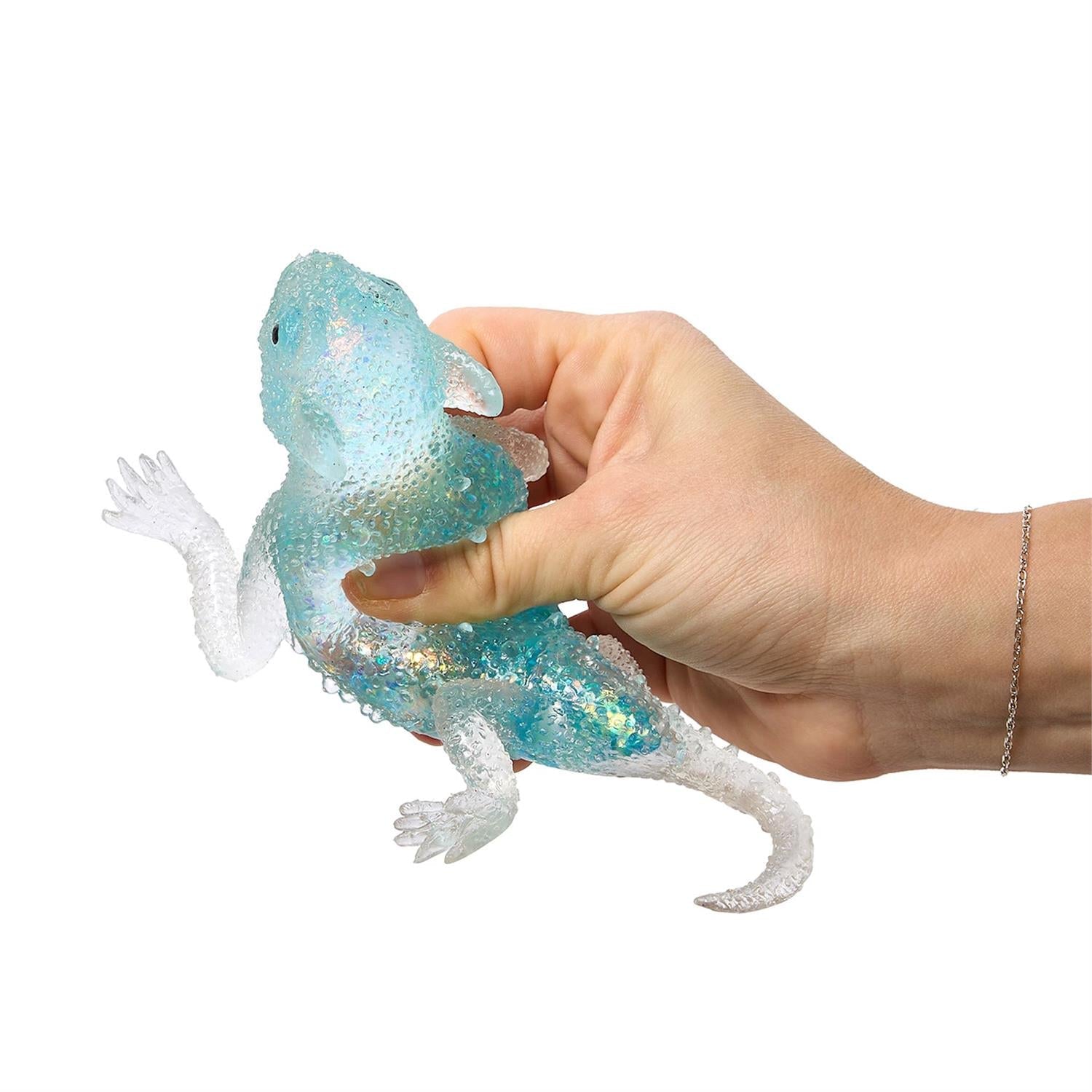 Two's Company Lizzy 24 Pc Glitter Squishy Lizard Toy Refill