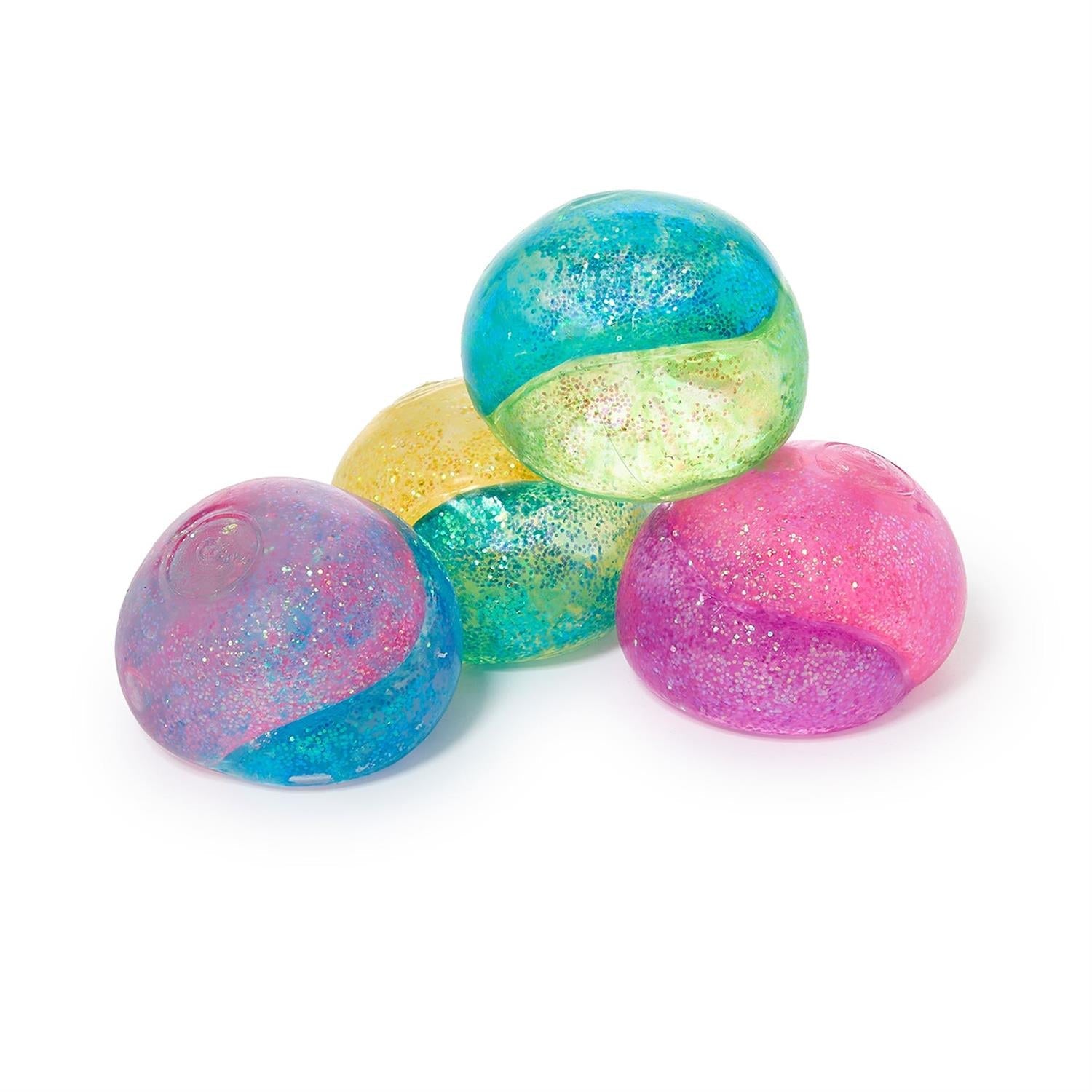 Two's Company The Big Blob Two-Tone Glitter Squishy Ball Assorted