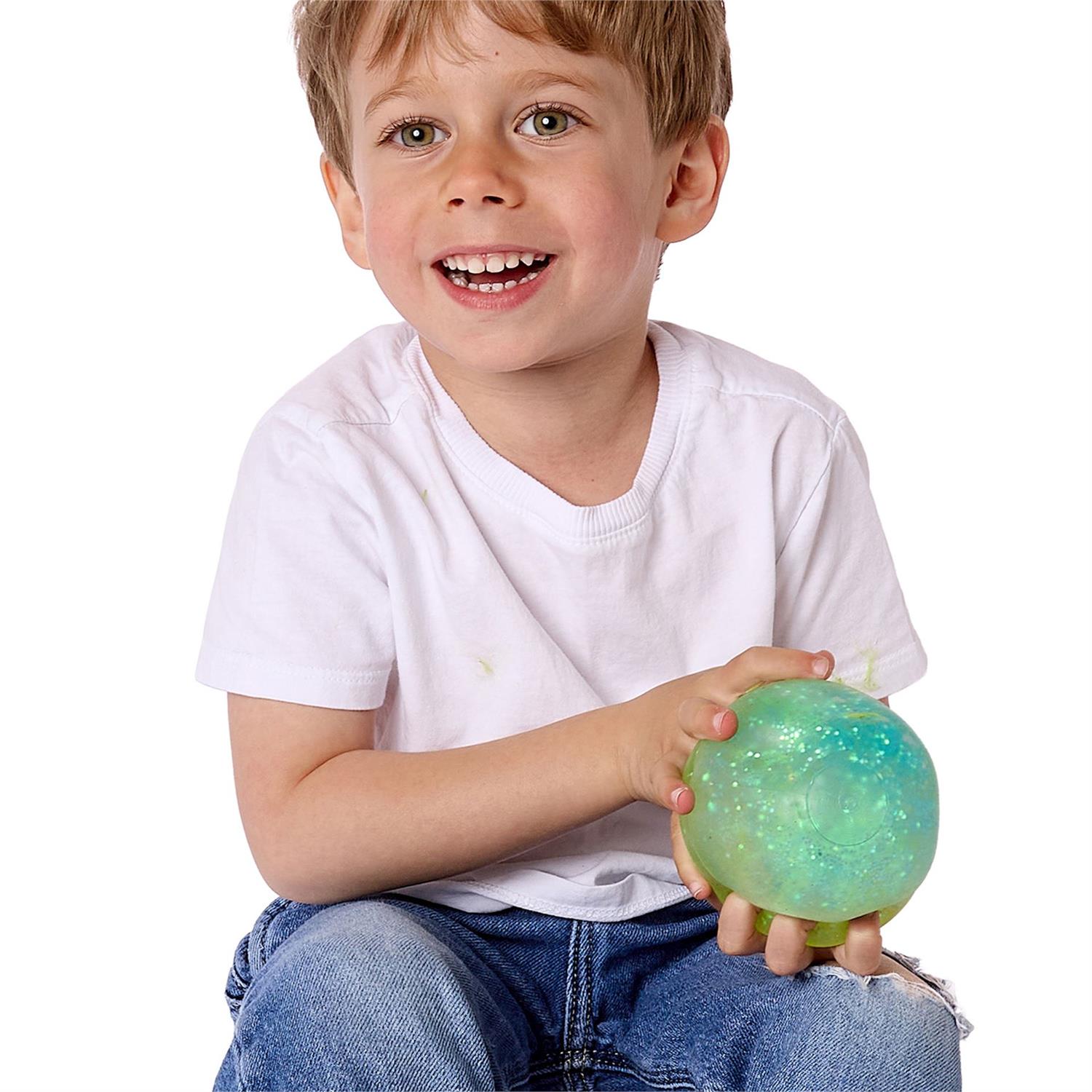 Two's Company The Big Blob Two-Tone Glitter Squishy Ball Assorted