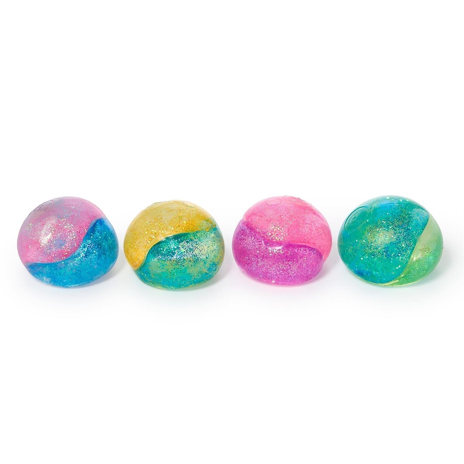 Two's Company The Big Blob Two-Tone Glitter Squishy Ball Assorted