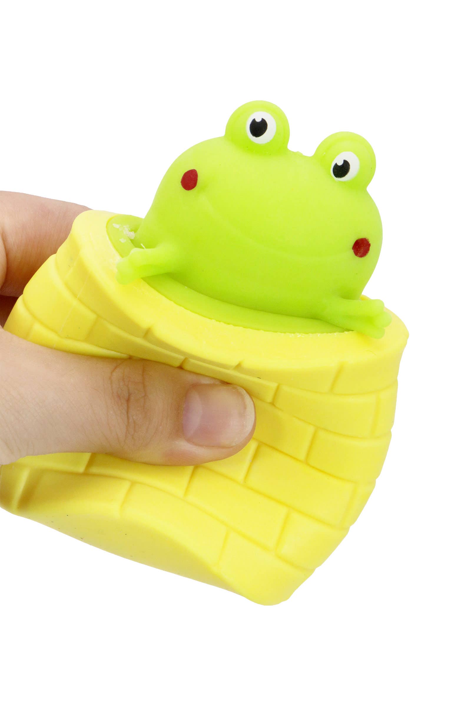 Frog Pop-up Squeeze Stretch Pull Squishy