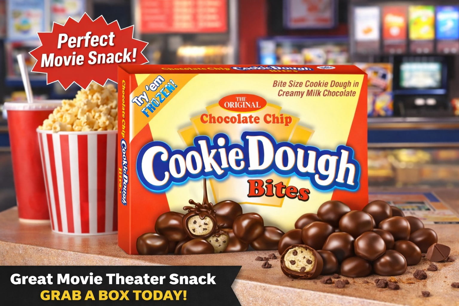 Taste of Nature Chocolate Chip Cookie Dough Bites 4 oz
