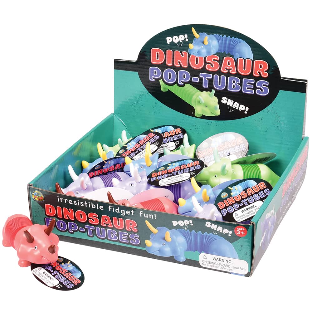 Dinosaur Pop Play Tubes