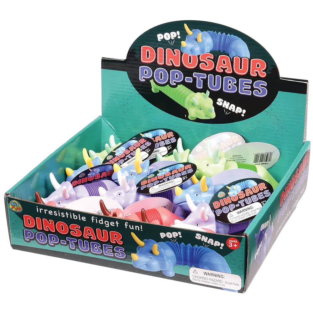 Dinosaur Pop Play Tubes