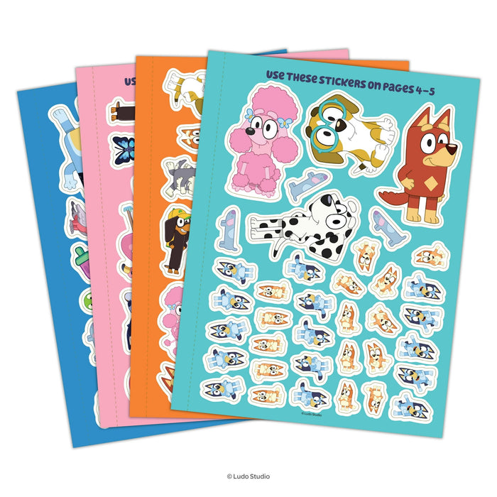 Bluey Jumbo Coloring & Sticker Activity Book