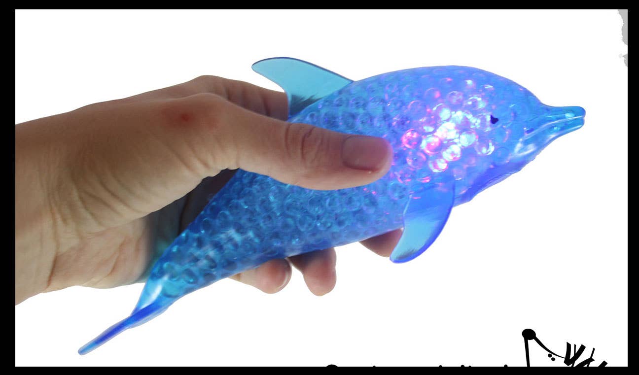Dolphin Water Bead Filled Squeeze Stress Ball  