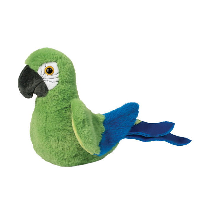 Douglas Cuddle Toy Jimmie Parrot Mini Soft Plush 7in