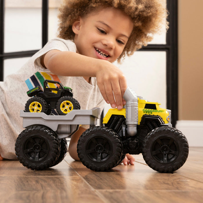 John Deere Kids Monster Treads Roaring Rev Up Hauler