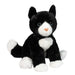 Douglas Cuddle Toy Beckie Black and White Cat Plush 10-Inch