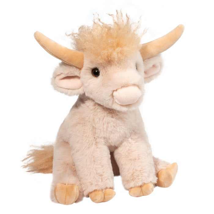 Douglas Laddie Soft Cream Highland Cow Soft Plush Toy