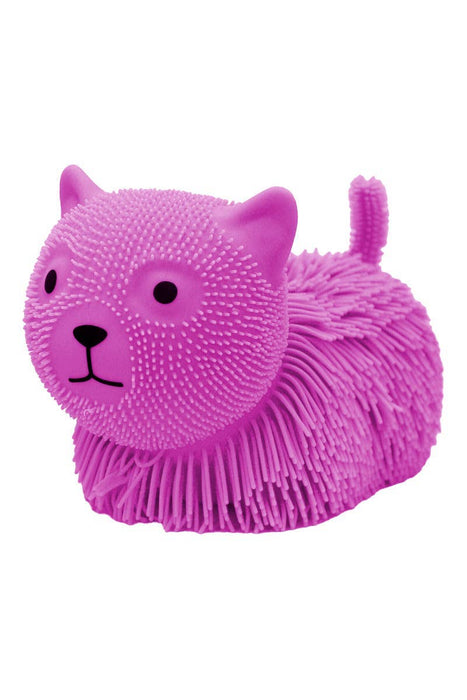 Jumbo Kitty Cat Spiky Puffer Led Squishy