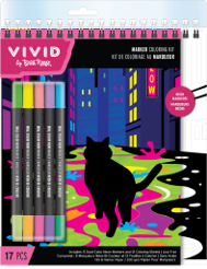 Brea Reese Velvet Art set with Neon Markers 