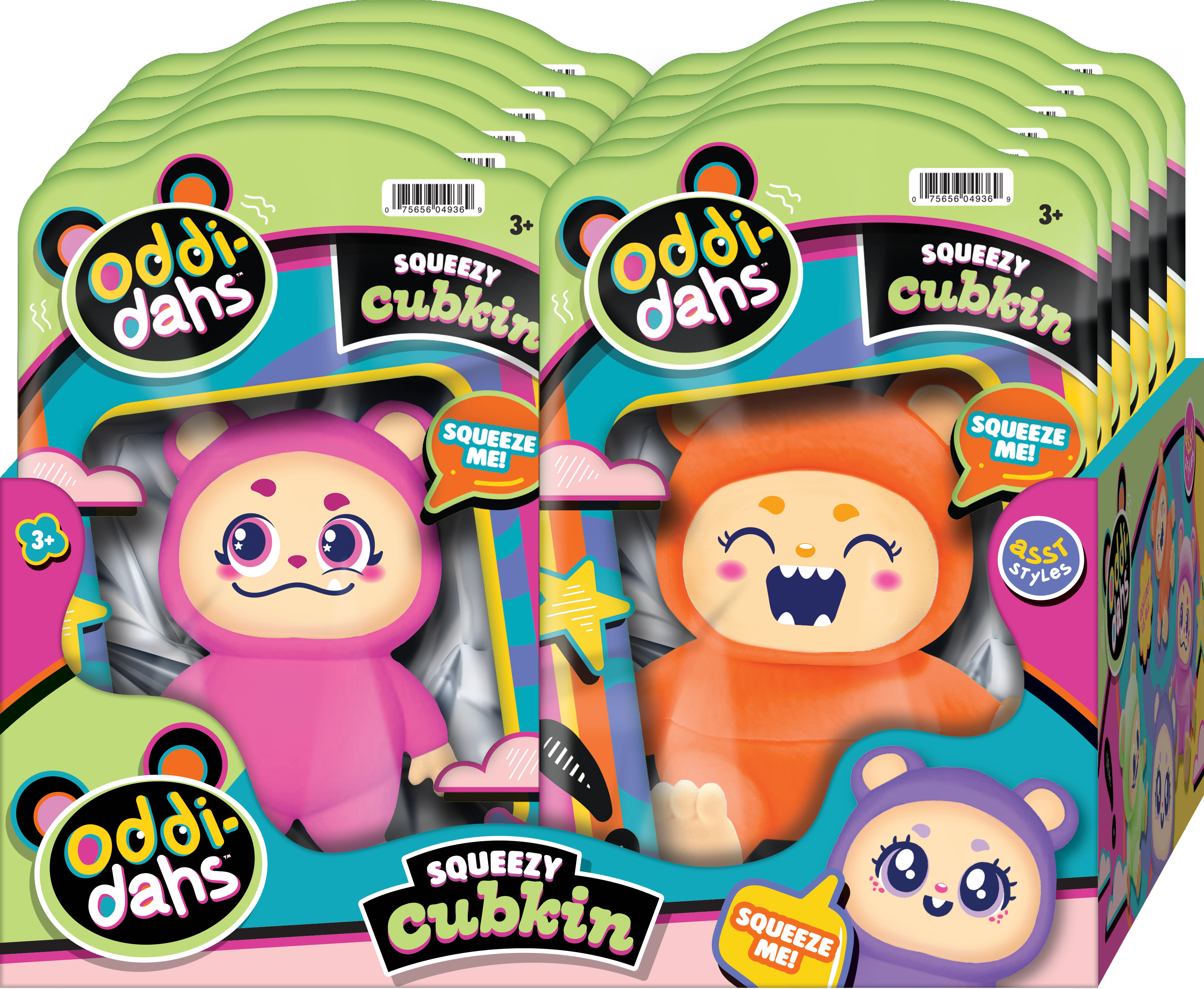 Oddi-dahs Squeezy Cubkin
