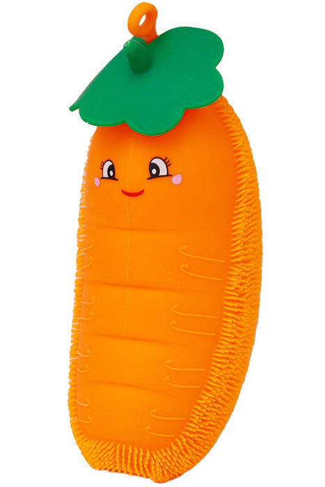 Jumbo Caterpillar Pea Beans Spiky Puffer LED Light-Up Squishy