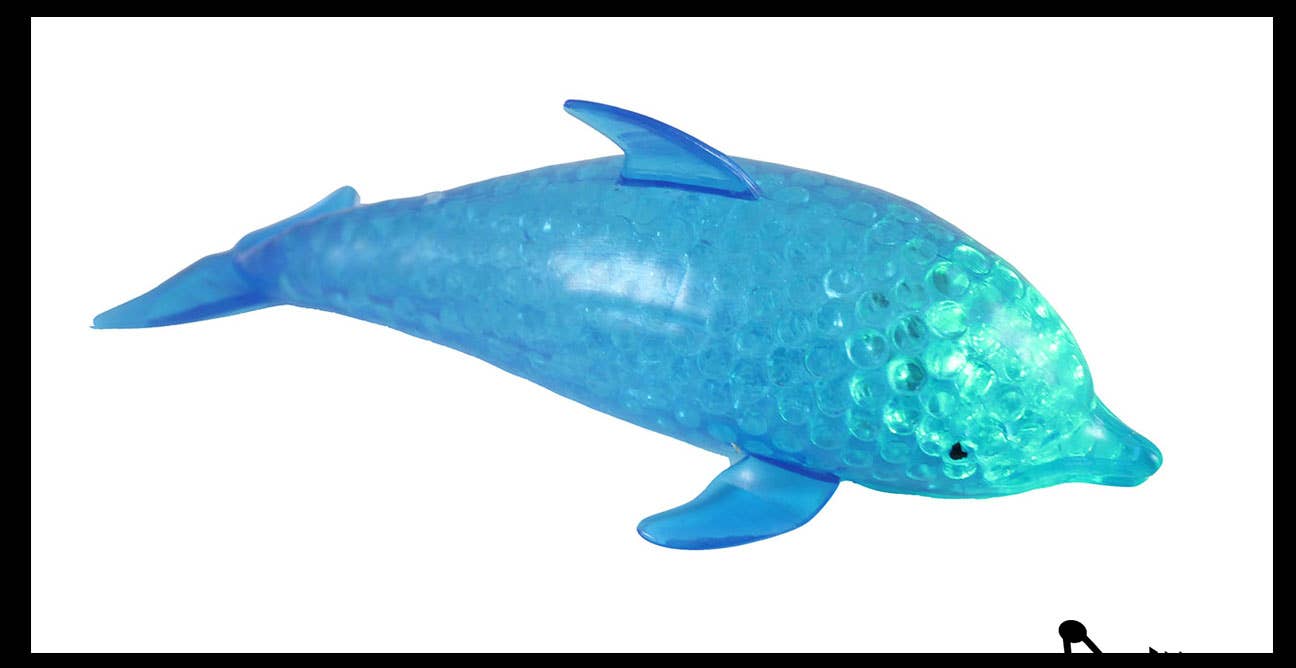 Dolphin Water Bead Filled Squeeze Stress Ball  
