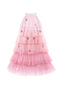 Blush Christmas Tree Dress & Headpiece - Size 5-6