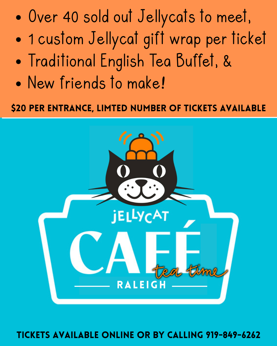 Jellycat Cafe Event