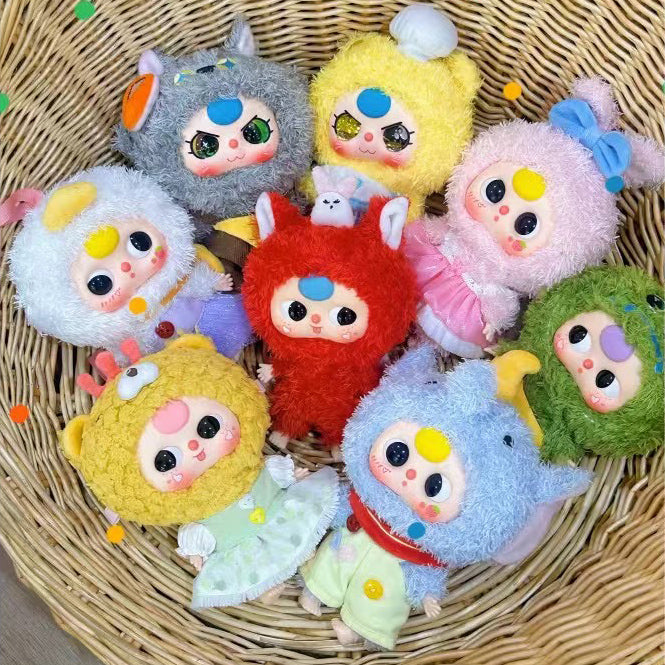 Baby Three Fairy Tale Kindergarten Plush Series Blind Box ( 1 Box)