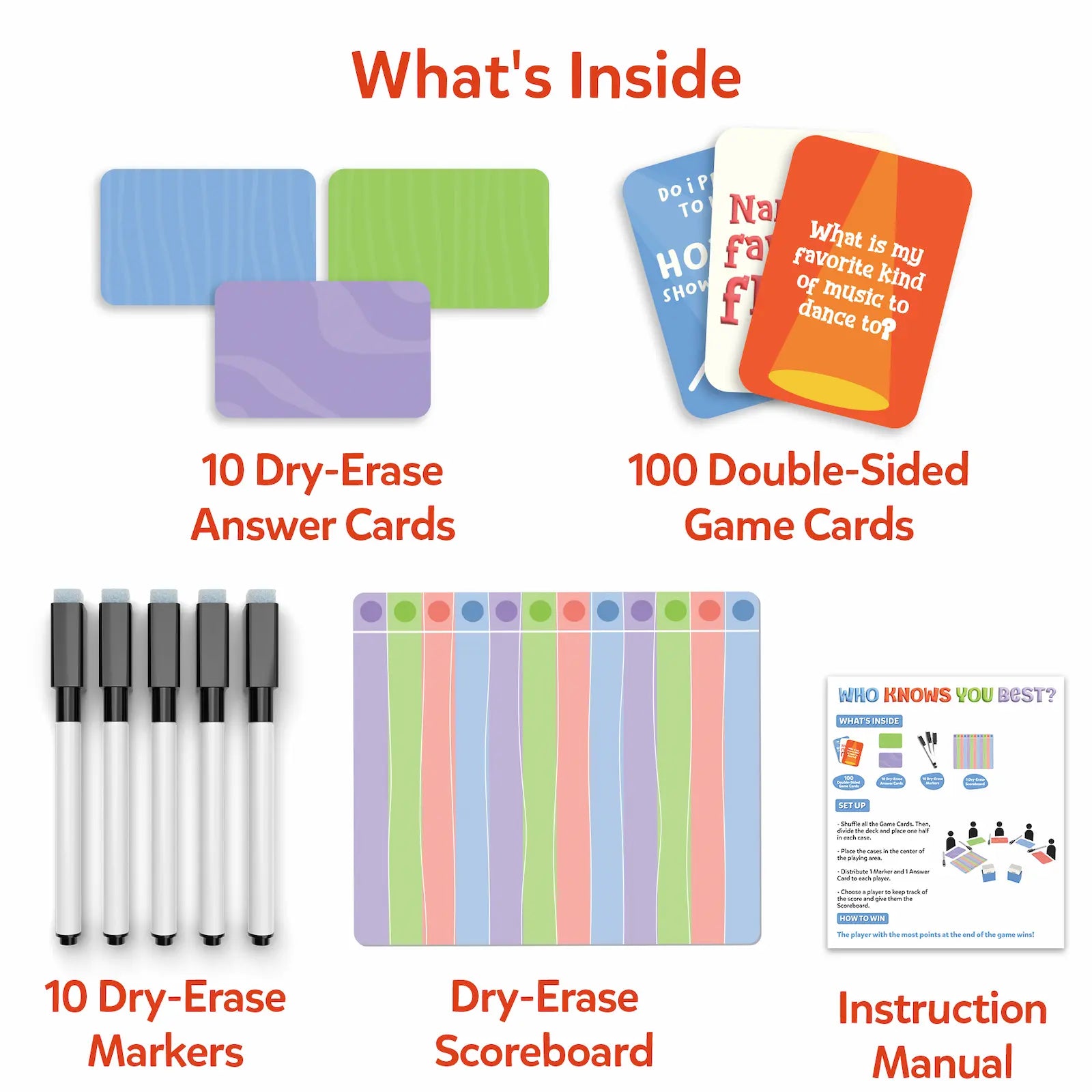 Skillmatics Who Knows You Best Family Party Card Game Ages 8+