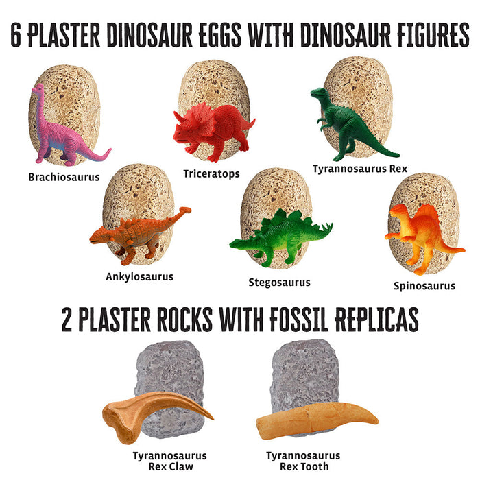 Thames & Kosmos I Dig It! Dinos Dinosaur Eggs 8-Pack Kit