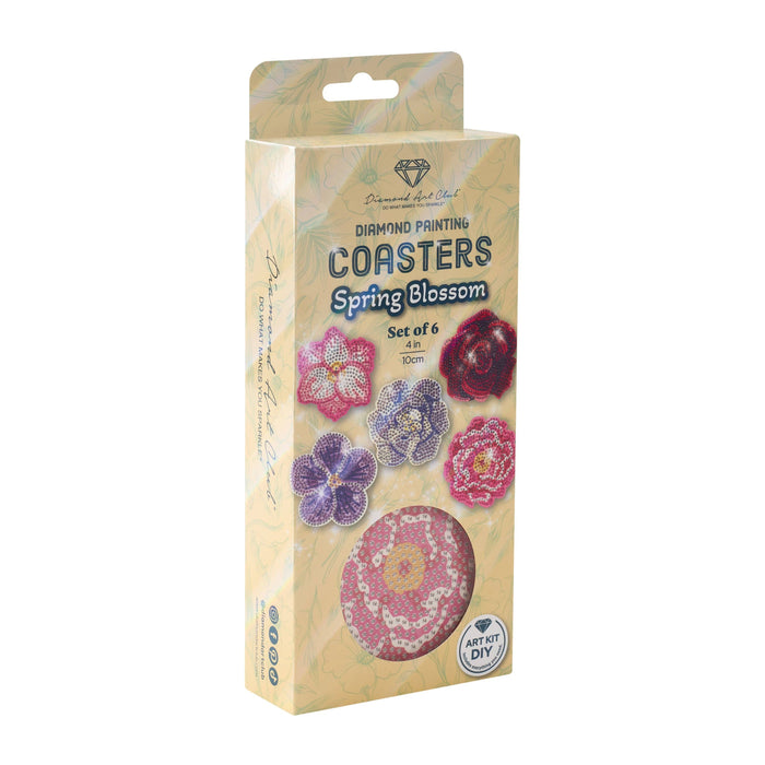 Coasters - Spring Blossom Diamond Art