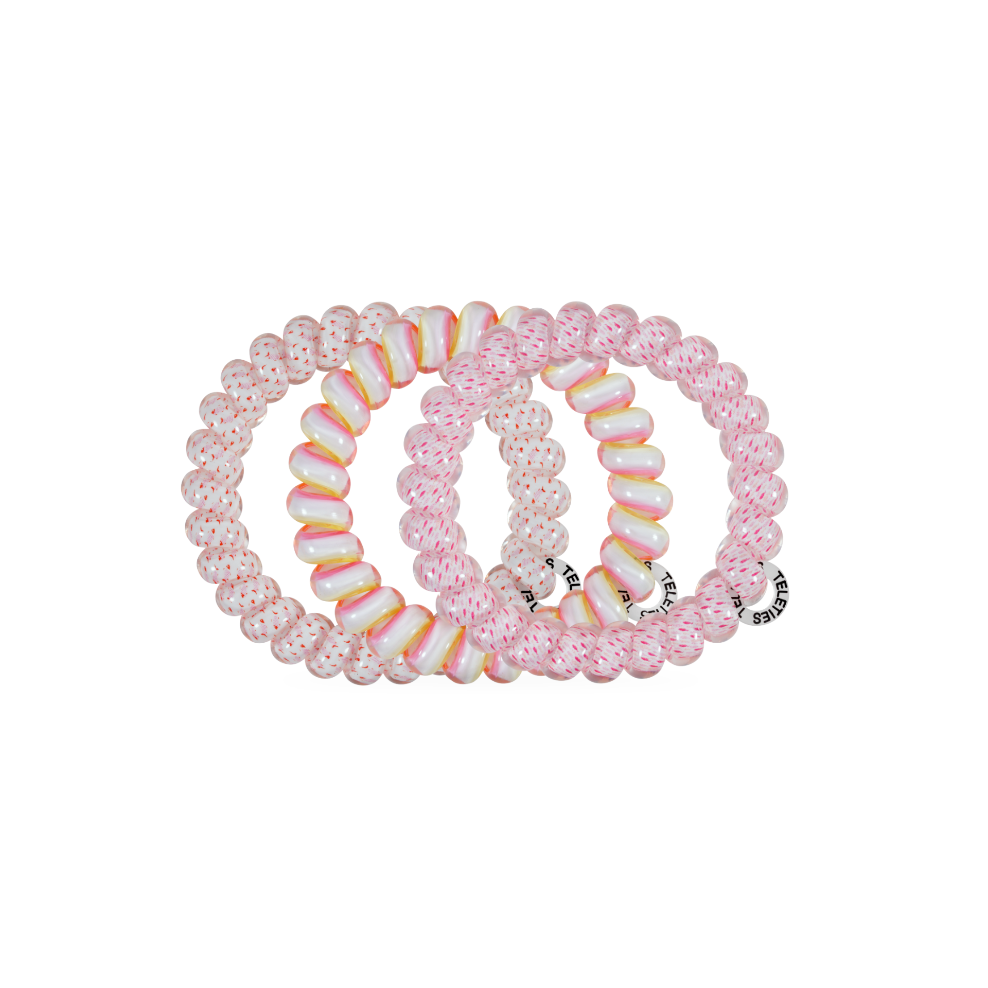 TELETIES Just Keep Swimming Large Hair Ties 3-Pack
