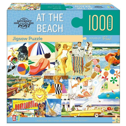 Honeycomb Learning At The Beach 1000-Piece Puzzle