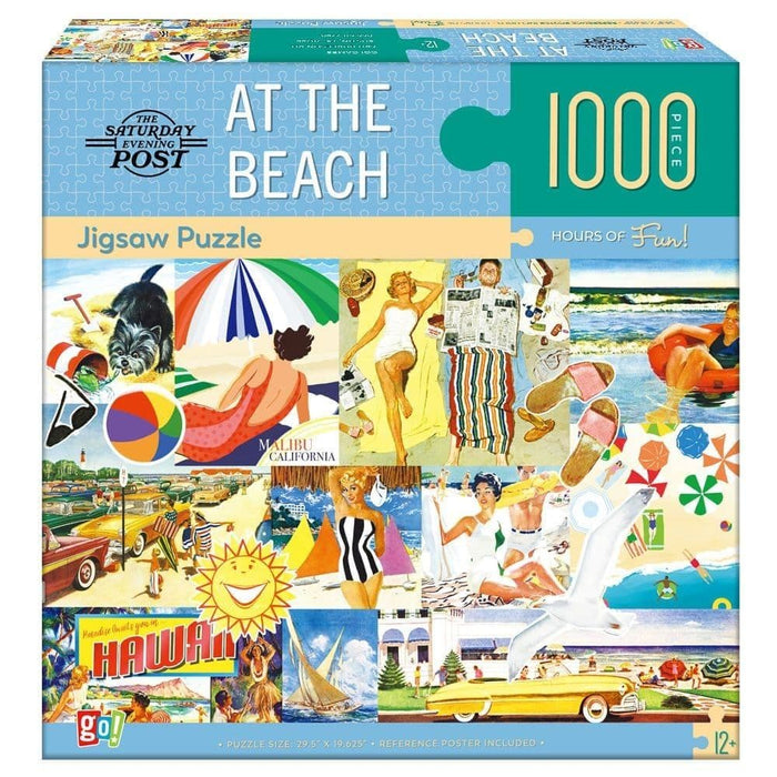 Honeycomb Learning At The Beach 1000-Piece Puzzle